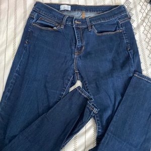 Dark wash jeggings. Gap 30 long